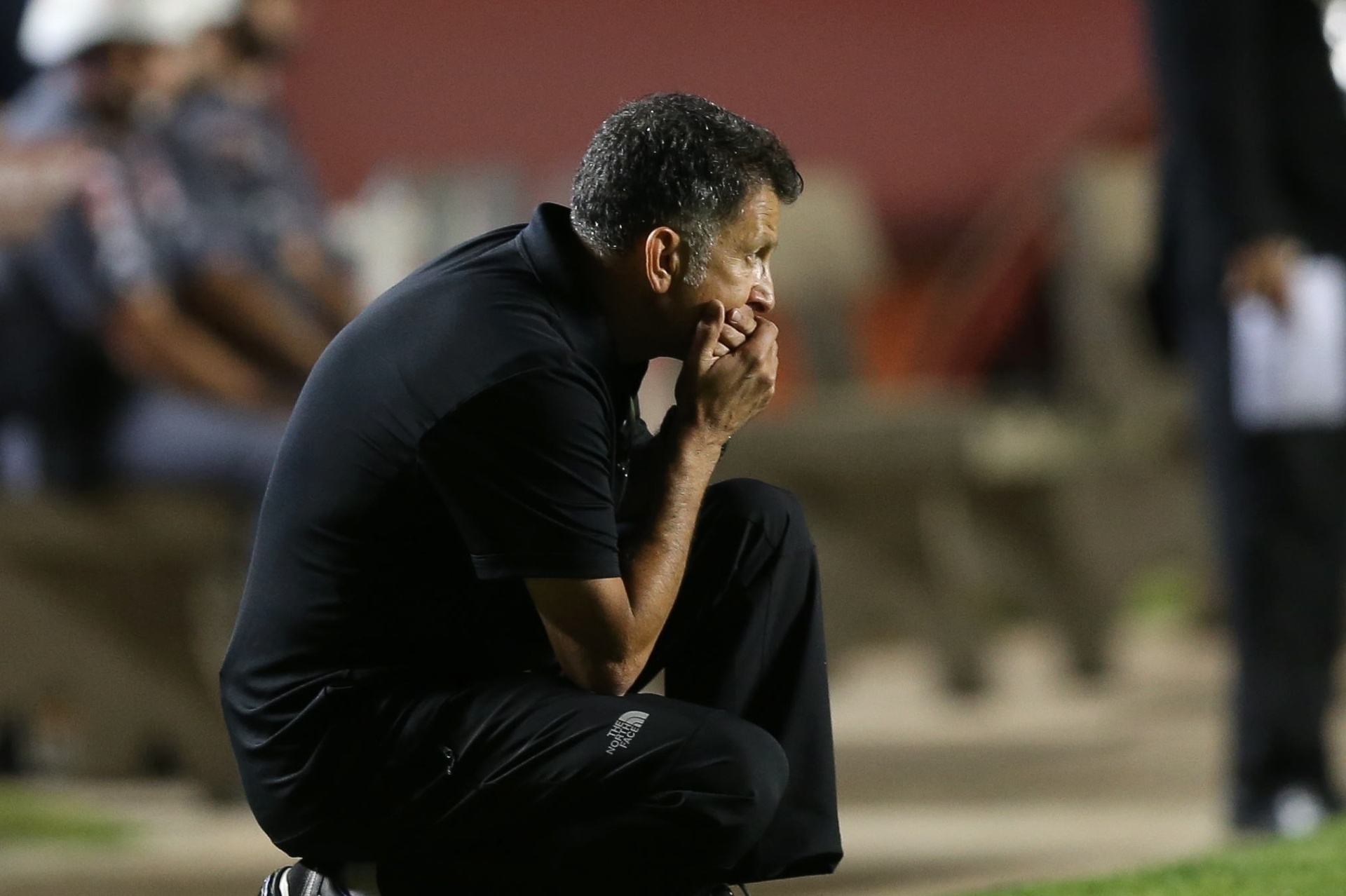 Osorio assiste à partida entre São Paulo e Atlético-PR, disputada no Morumbi - Robson Ventura/Folhapress