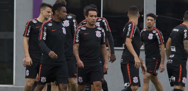 Jogadores do Corinthians treinam na última segunda-feira - Daniel Augusto Jr/Agência Corinthians