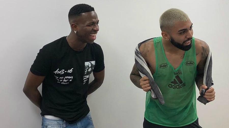 Vinicius Júnior é sensação no Real Madrid e motivo de saudade entre os torcedores do Flamengo - reprodução/Instagram