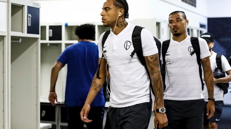 Corinthians deixou Engenhão logo após o jogo e encarou cerca de seis horas de viagem de ônibus  - Rodrigo Gazzanel / Agência Corinthians