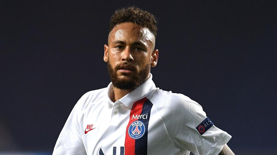 Neymar marcou 3 gols pelo PSG na Liga dos Campeões 2019/20 - David Ramos/Getty Images