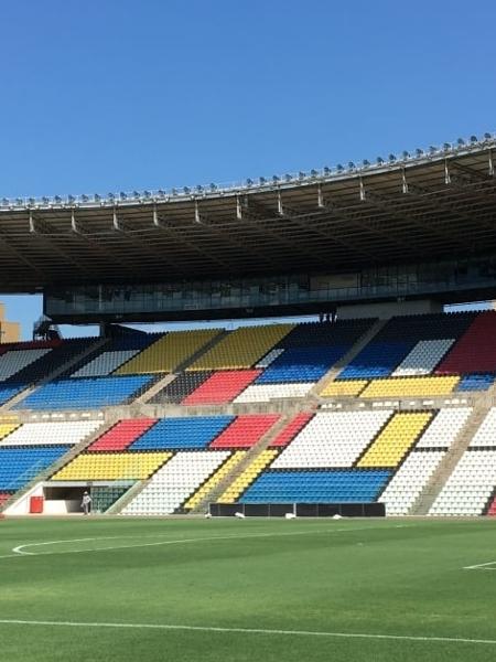 Estádio Estadual Kléber José de Andrade está localizado em Cariacica, município da Região Metropolitana de Vitória, no Espírito Santo