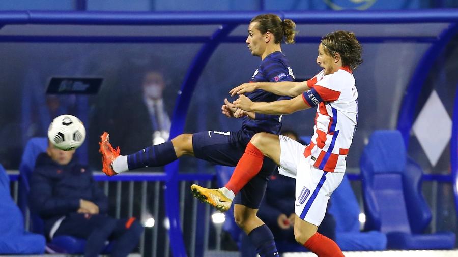 Croácia e França jogam pela Liga das Nações - Reuters/Antonio Bronic