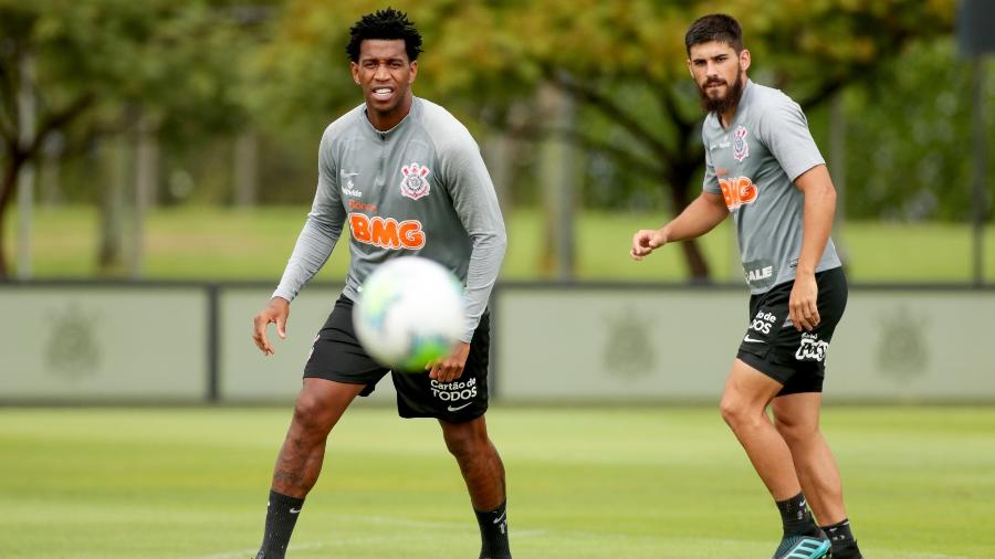 Treinamento do Corinthians neste sábado contou com vários desfalques, mas sistema defensivo estará quase completo  - Rodrigo Coca/ Ag. Corinthians 