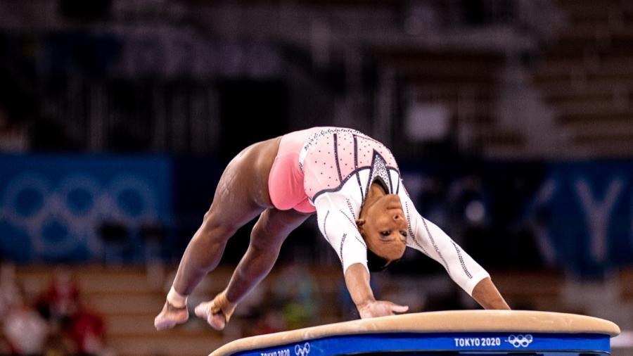 Rebeca Andrade é ouro no salto nas Olimpíadas de Tóquio - Miriam Jeske/COB