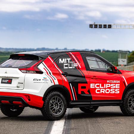 Eclipse Cross R, na versão de competição