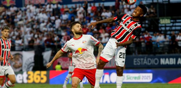 Bragantino sai na frente, mas enfrenta expulsão em partida contra o São Paulo