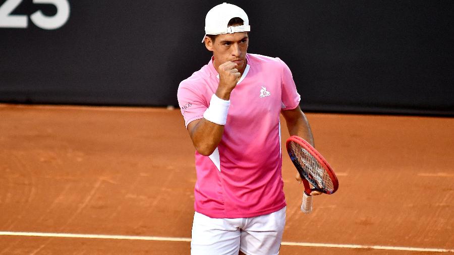 Sebastian Báez na final do Rio Open de 2025 Sebastian Báez na final do Rio Open de 2025