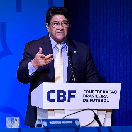 Ednaldo Rodrigues, presidente da CBF, explica por que não quis buscar técnico no Brasil Ednaldo Rodrigues, presidente da CBF, explica por que não quis buscar técnico no Brasil