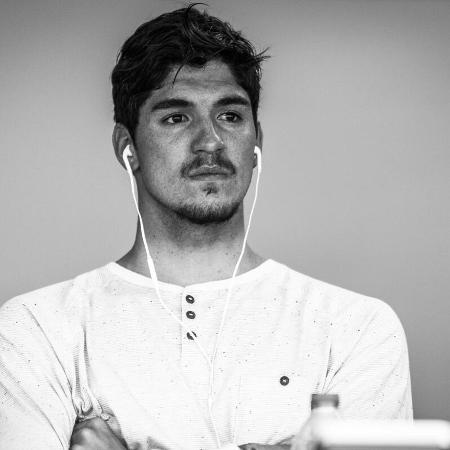 Medina nos bastidores do evento na França, em 2016