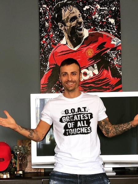 Dimitar Berbatov, ex-jogador do Manchester United - Reprodução/Instagram