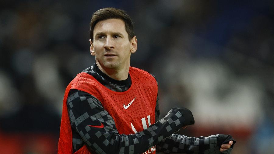 PSG x Nice: Messi deve voltar a atuar os 90 minutos depois de mais de um mês - GONZALO FUENTES/REUTERS