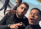 Scooby e Paulo André surfam em evento de piscina de ondas; veja - Reprodução/Instagram