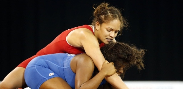 Aline Silva conquistou medalha de bronze na luta olímpica