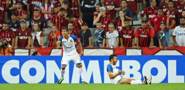 Noguera igualou o placar no final do primeiro tempo - AFP / Heuler Andrey - AFP / Heuler Andrey