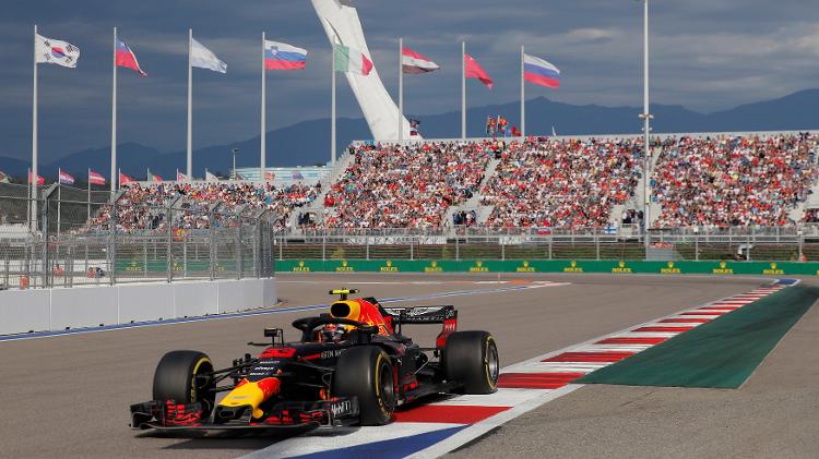 Verstappen no GP da Rússia - Maxim Shemetov/Reuters - Maxim Shemetov/Reuters