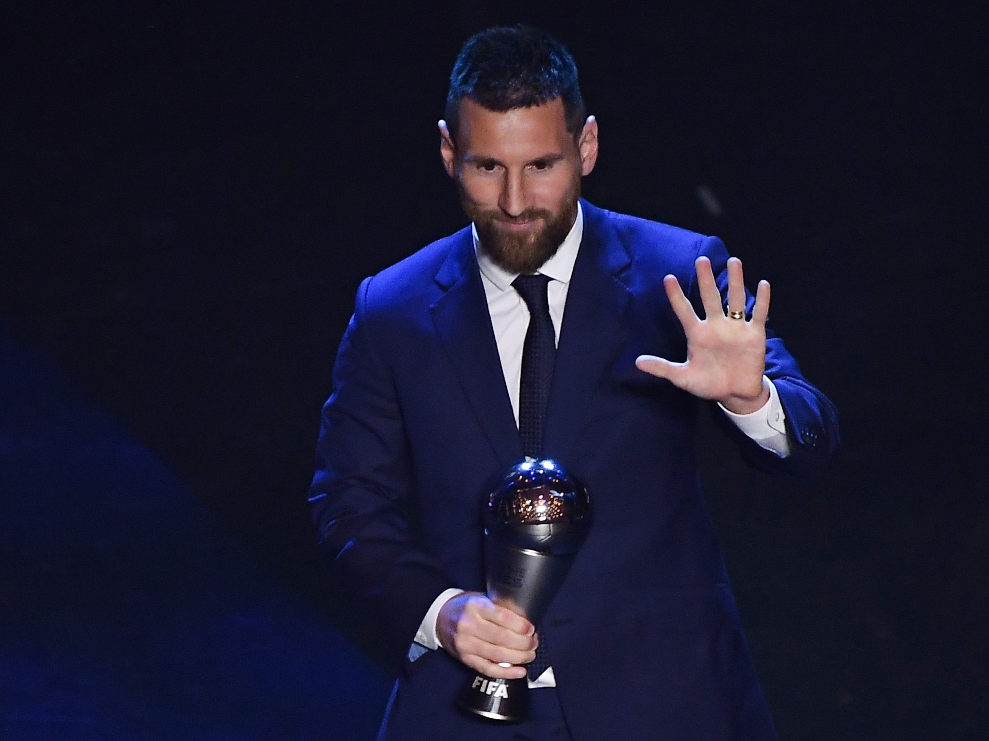 Lionel Messi é eleito melhor jogador do mundo pela Fifa