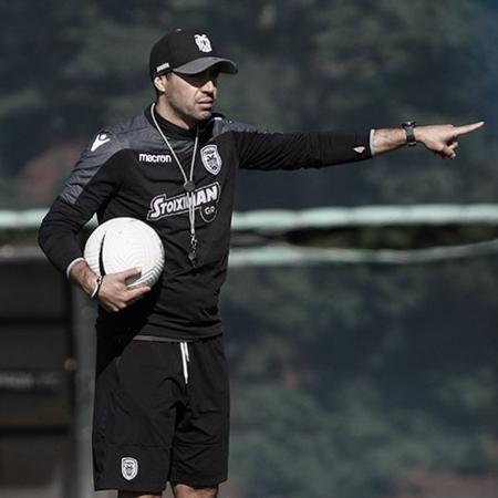 Abel Ferreira comanda treino no PAOK em outubro de 2020 - Reprodução/Twitter