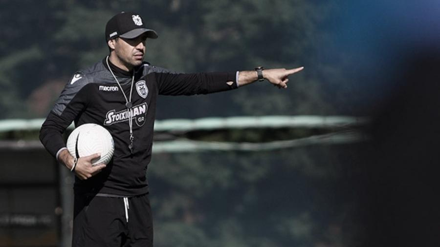 Desejo do Palmeiras, Abel Ferreira comanda treino no PAOK - Reprodução/Twitter