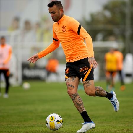 Luan durante treino do Corinthians - Rodrigo Coca/Agência Corinthians