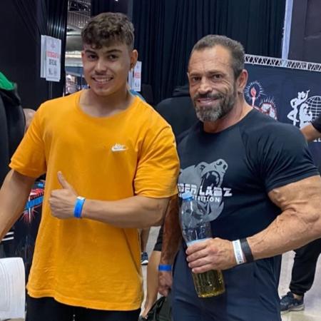 João Vitor Lima e Fernando Sardinha no Mr Olympia Brasil 2023