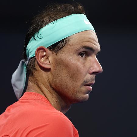Rafael Nadal nas quartas de final do ATP 250 de Brisbane em 2024