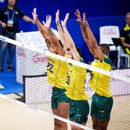 EUA vencem o Brasil pela Liga das Nações masculina de vôlei