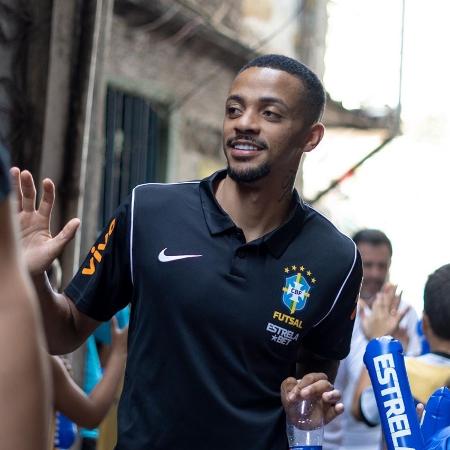 Neguinho, fixo da seleção brasileira de futsal