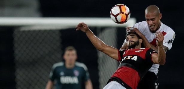 O Flamengo ficou no empate na estreia da Copa Libertadores com o River Plate - REUTERS/Ricardo Moraes