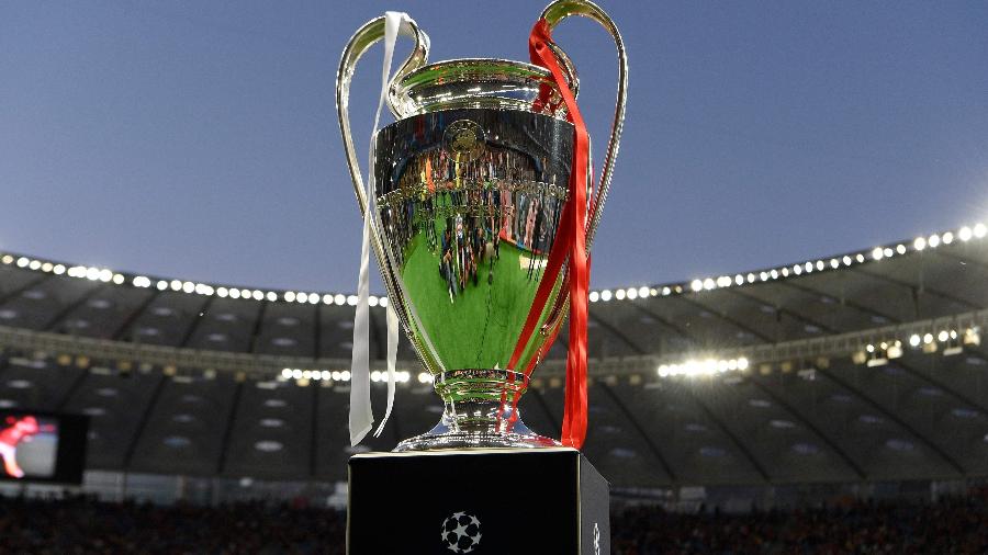 Troféu da Uefa Champions League - AFP PHOTO / LLUIS GENE