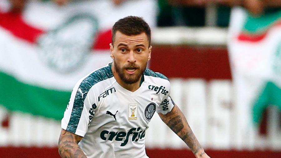 Lucas Lima foi titular em quatro jogos de 2019, mas ainda tenta retomar sequência no Palmeiras - Thiago Calil/AGIF
