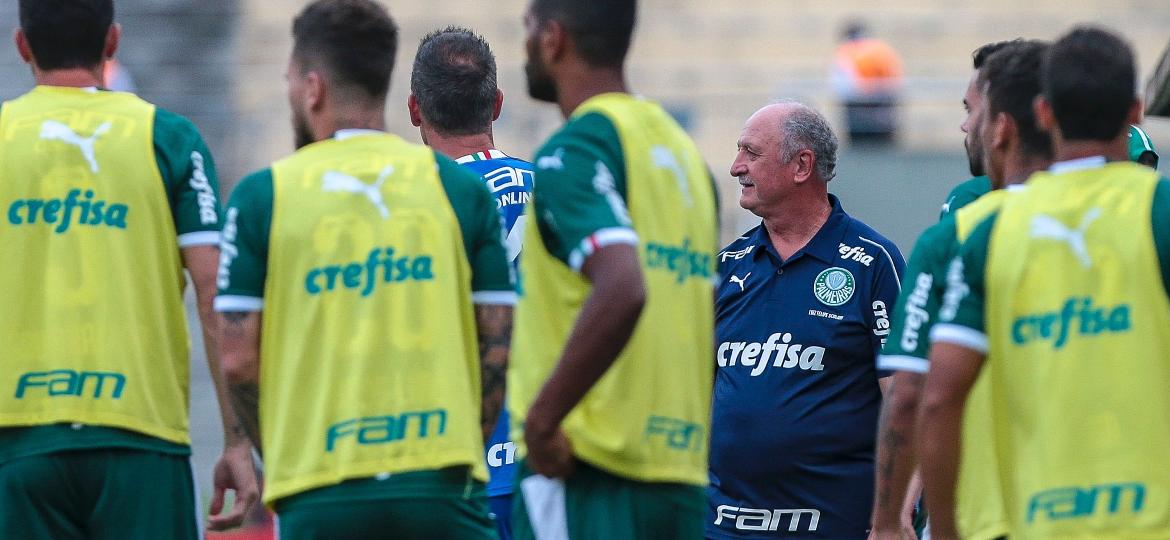 Palmeiras, de Luiz Felipe Scolari, vai enfrentar o Novorizontino nas quartas de final - Ale Cabral/Agif