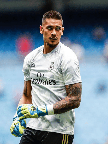 Areola, goleiro do Real Madrid - Reprodução/Instagram