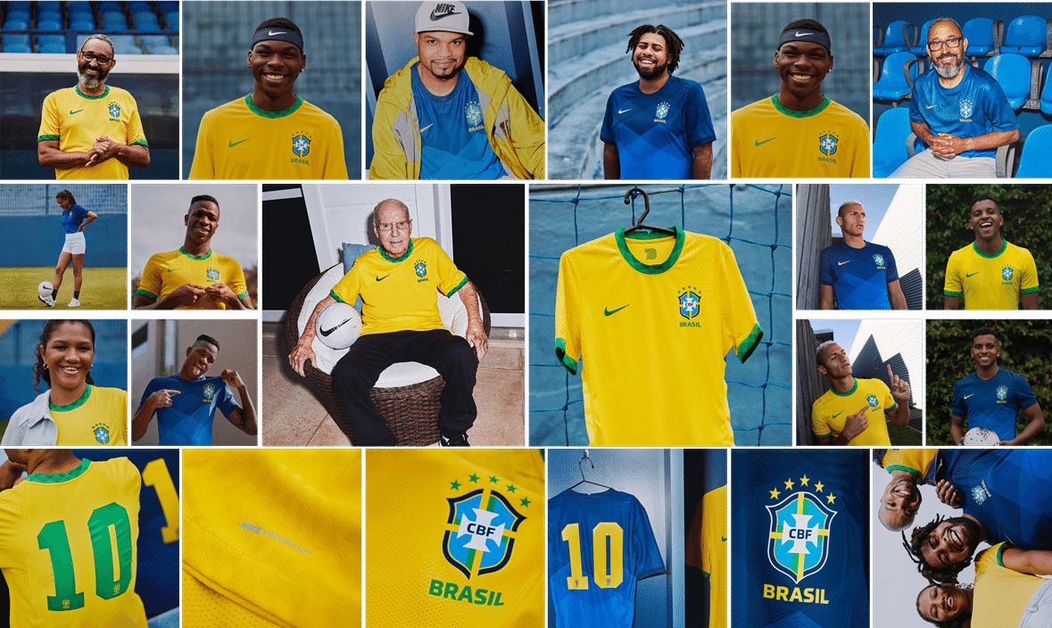 Nike Lanca Novas Camisas Da Selecao Brasileira Em Homenagem A Copa De 70 08 11 2020 Uol Esporte