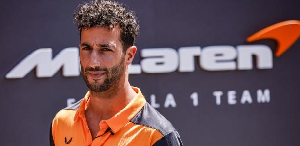 Daniel Ricciardo, da McLaren, está em risco na F-1, mesmo com contrato para 2023