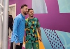 Jogadores da Austrália tietam Messi após eliminação da Copa do Mundo; veja - Reprodução