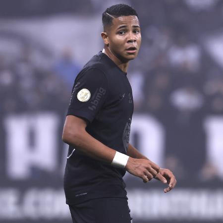 Wesley, atacante do Corinthians, durante jogo contra o Criciúma, pelo Campeonato Brasileiro - Marcello Zambrana/AGIF