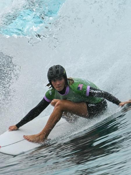 Caitlin Simmers é a líder do Circuito Mundial