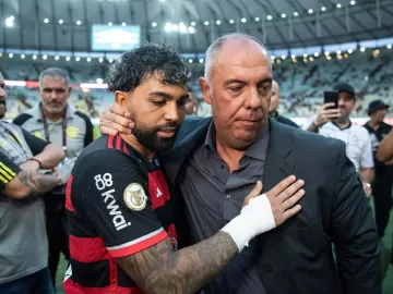 Vice cita promessa de Gabigol e defende Landim: 'História vai corrigir'