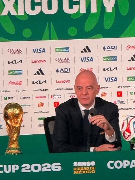 Gianni Infantino, presidente da Fifa