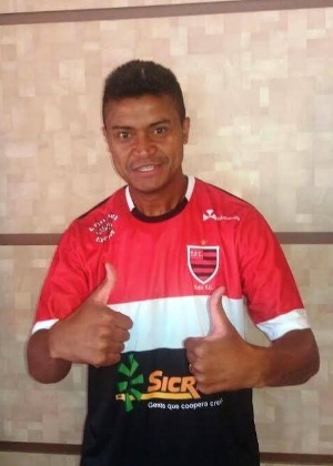 Gabiru chegou ao Tupi de Crissiumal em fevereiro, mas pediu para ser dispensado e deixou o clube - Divulgação