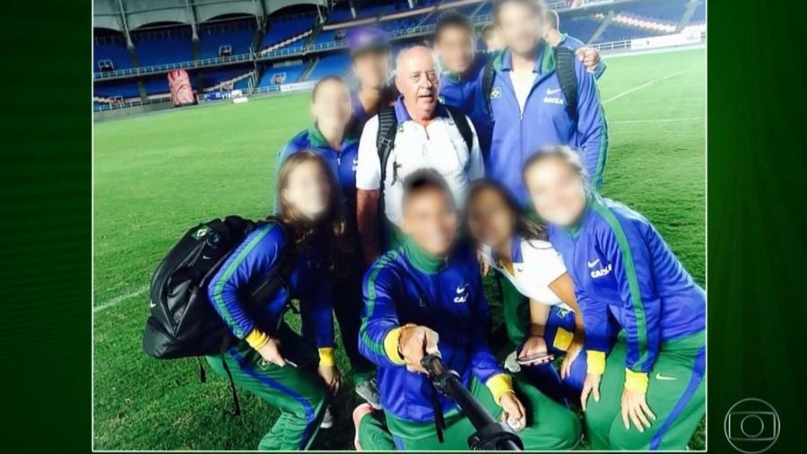 Luiz Antonio Lino, treinador de atletismo acusado de abuso sexual  - Reprodução/TV Globo