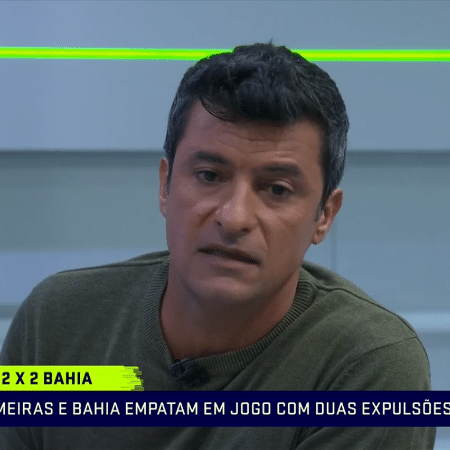 Sandro Meira Ricci, comentarista de arbitragem do Grupo Globo - Reprodução/SporTV