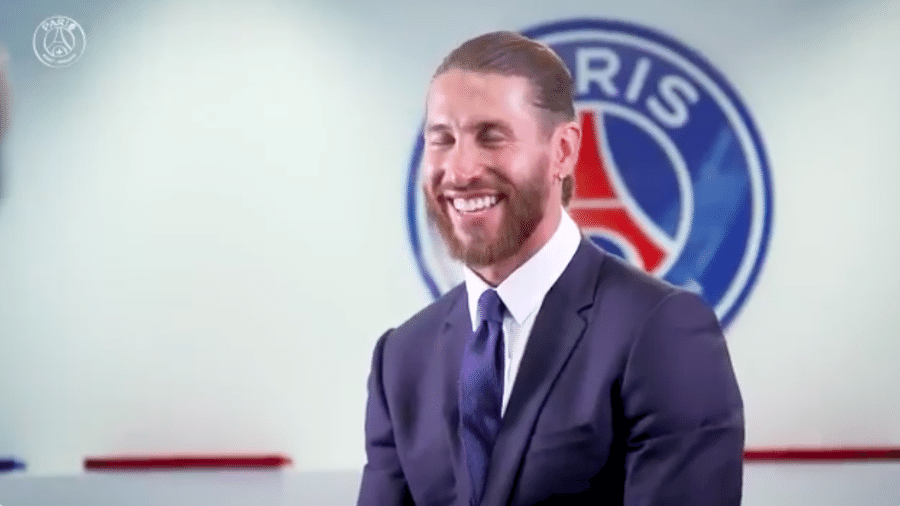 Sergio Ramos acredita em "casamento perfeito" com o Paris Saint-Germain - Twitter