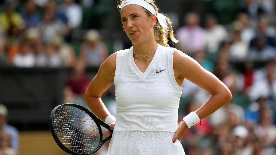 Victoria Azarenka no torneio de Wimbledon em 2019 - Reuters