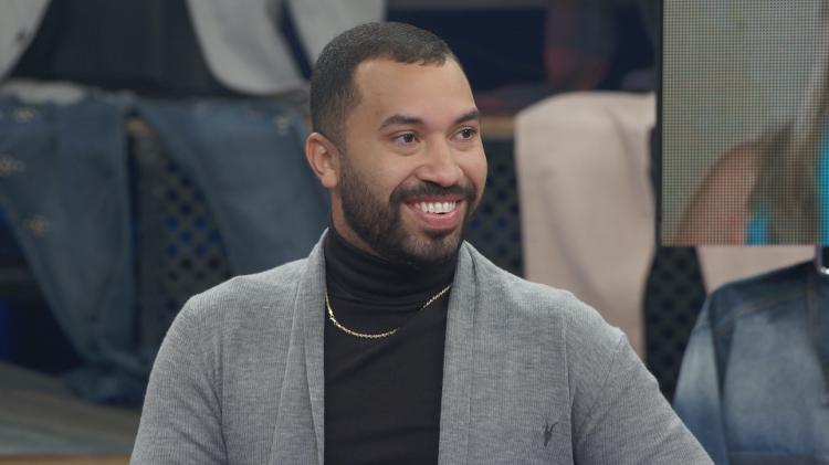 Gil do Vigor foi comentarista na final da Copa do Mundo em transmissão do Globoplay com Tiago Leifert - Divulgação/Globo - Divulgação/Globo