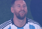 Messi se emociona em 1º jogo na Argentina após título da Copa; veja - Reprodução