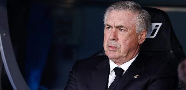 O técnico do Real Madrid, Carlo Ancelotti