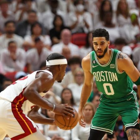 Heat vence Celtics em Miami e fica a um jogo das finais da NBA