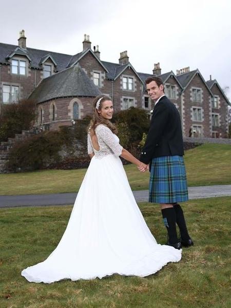 Andy Murray e sua esposa, Kim, realizaram a cerimônia de casamento no hotel, em 2015